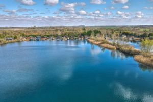 Aerial view from lake- click for photo gallery